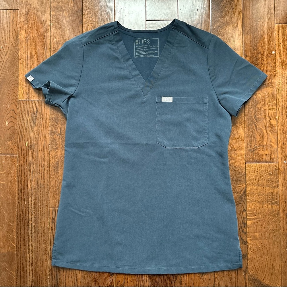 Figs Scrubs Top